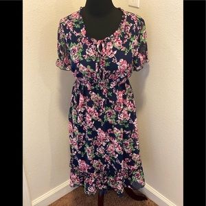 2 FOR $20 Romantic Garden Floral Dress Czech Republic Brand